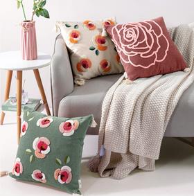 【远梦】远梦柔暖拾光刺绣抱枕