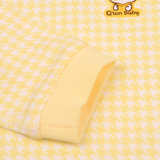 棉果果春秋季有机棉纱内衣上衣裤子套头套装M101302220040 商品图4