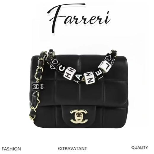 香奶奶 23c早春骰子链条口盖mini方胖子 ！ 商品图0