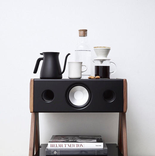 【LBC乐伯盒】CUBE法国蓝牙音箱La Boite concept边桌家用高-CUBE OAK 橡木黑 商品图1