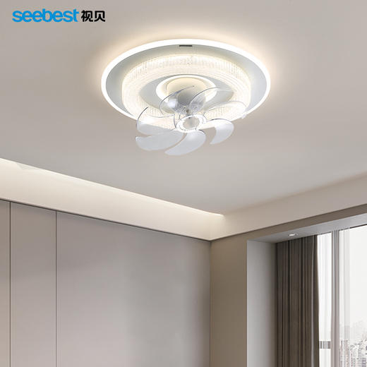 宁夏圆-摇头风扇灯 商品图0