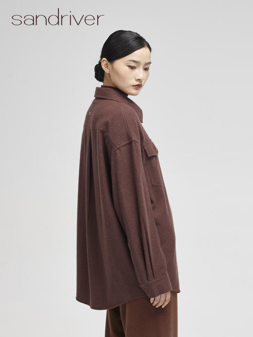 西藏羊绒衬衫男女同款SJF96M322A 商品图2