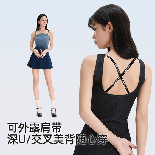 幸棉 内衣女小胸聚拢显大薄款前扣性感美背内衣无钢圈无痕文胸罩女 商品图4