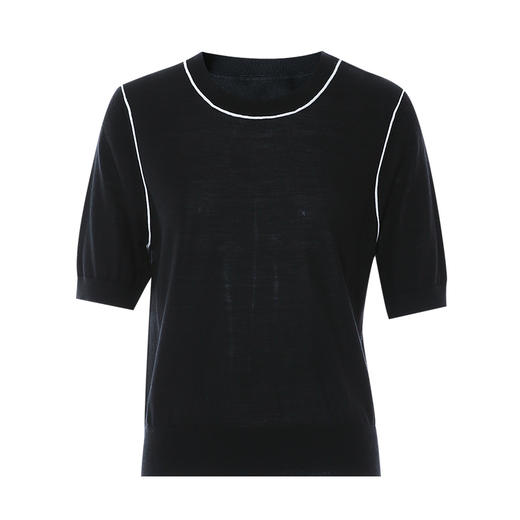 EITIE爱特爱秋季新款通勤气质百搭套头针织衫7501202 商品图11