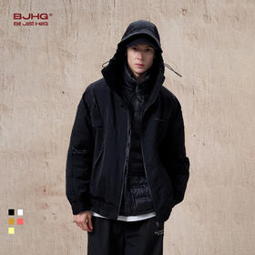 BJHG杜邦三防山系户外三合一羽绒服男女生冬季美式潮牌情侣装外套