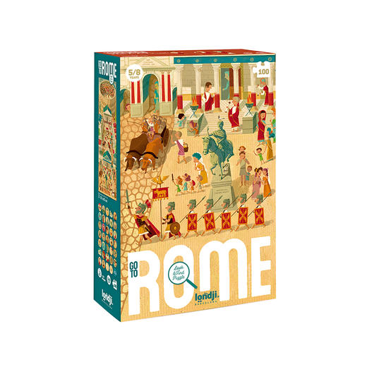 londji 《我是骑士》拼图 四阶 适合年龄5岁+ 历史角色系列 西班牙原装进口 PZ343U 商品图9