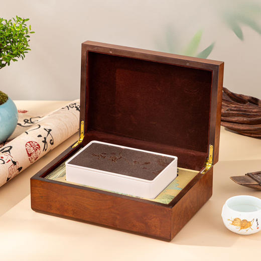 花梨木木盒【单铁罐】30元一套/一件36套 商品图1