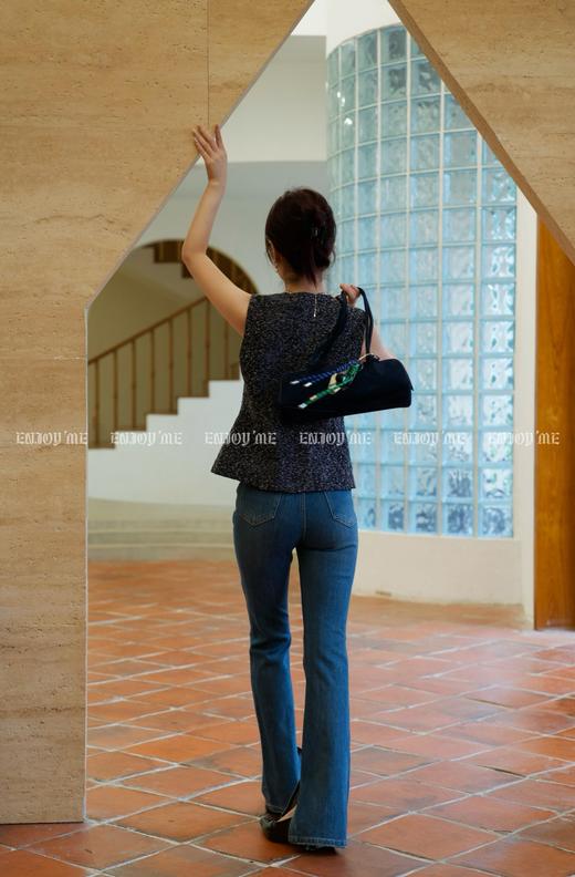 【门店同款】ENJOY秋季时光回廊钉珠小香马夹 159394312 商品图5