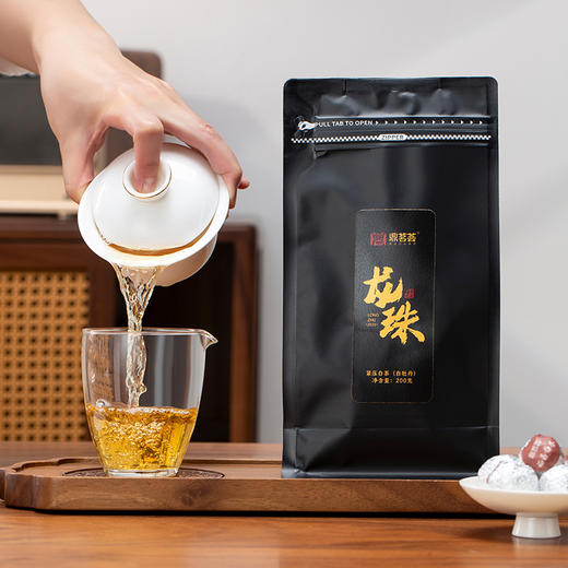 鼎茗荟丨白牡丹 龙珠 福鼎白茶 一级 2020年原料 200g 福鼎 磻溪 商品图0