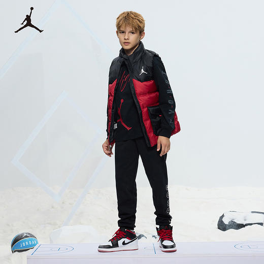 JORDAN 冬 大童 小童 马甲 JDB-VE-B662 商品图4