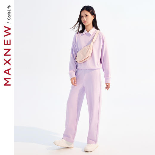 【卫衣】素色圆领卫衣1N3222401 商品图3