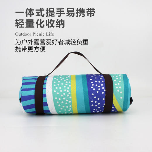 户外野餐垫超声波露营防潮垫便携式可折叠机洗野餐布加厚沙滩垫 商品图1