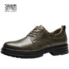 圣得西圆头系带防滑耐穿复古商务质感休闲皮鞋男2452963059 商品缩略图0