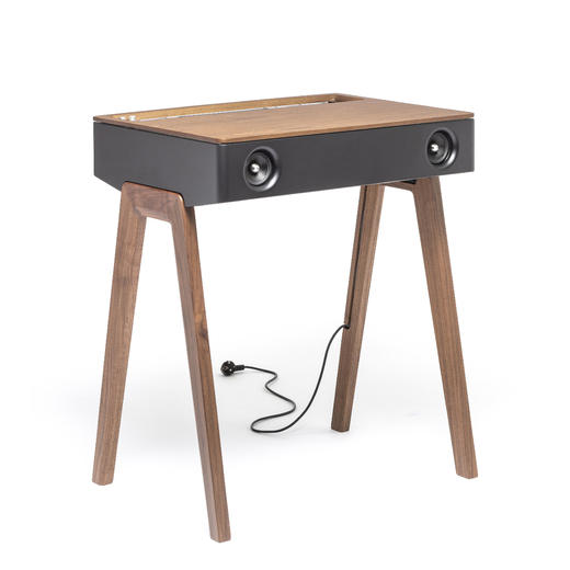 【LBC乐伯盒】 LXTT法国蓝牙黑胶唱片机La Boite concept复古HIFI音响-LX WALNUT 胡桃木 商品图0