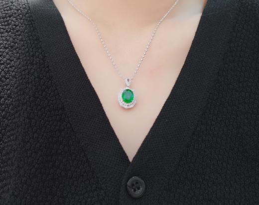 2克拉祖母绿吊坠 商品图4