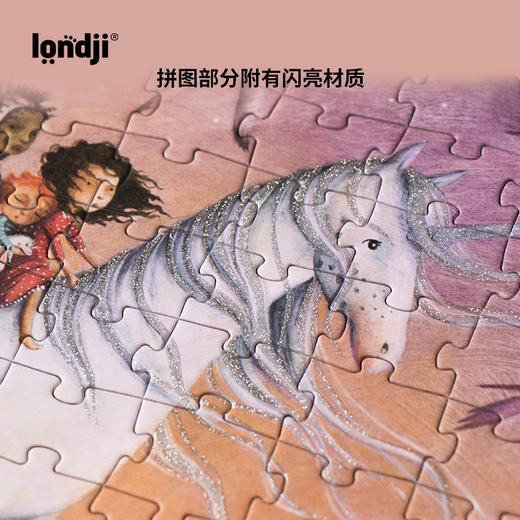 londji 《我的小美人鱼》 拼图 四阶 适合年龄6岁+ 西班牙原装进口 PZ372U 商品图8