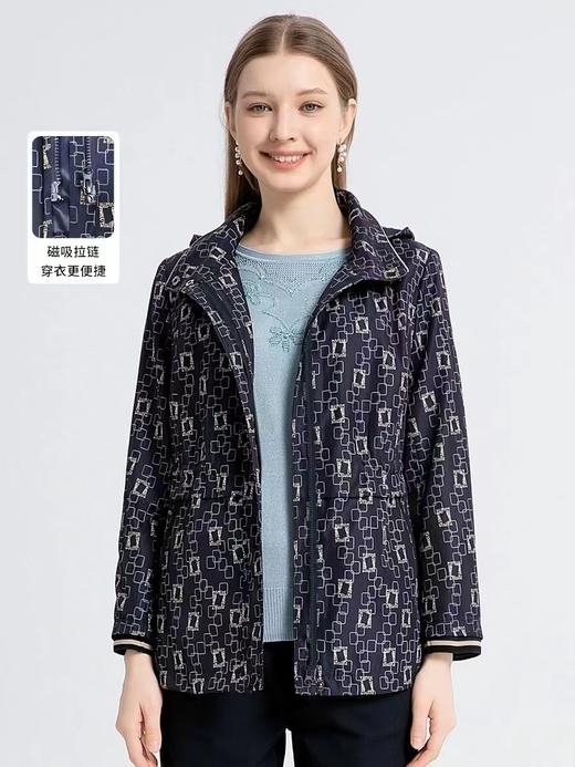 4F 赏心岁月 连帽风衣 商品图0