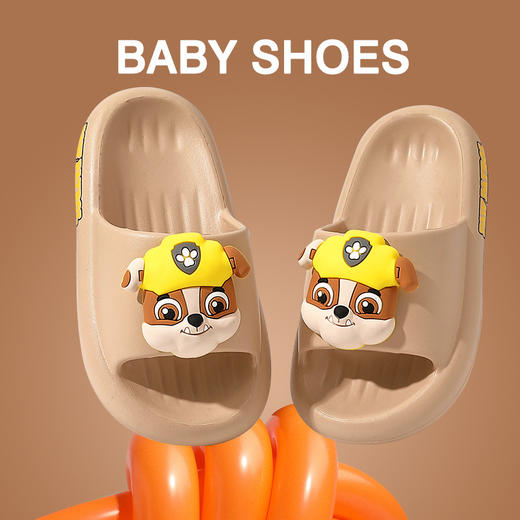 汪汪队卡通儿童拖鞋夏男女童居家浴室内防滑小孩外穿中大童凉拖鞋 商品图2