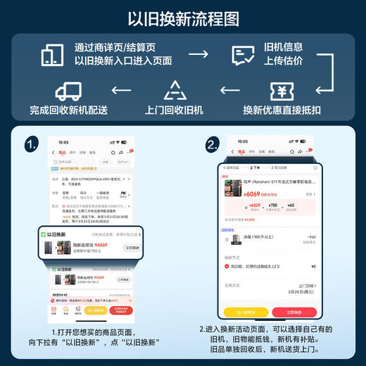 容声（Ronshen）620升冰箱BCD-620WD19FP 商品图2