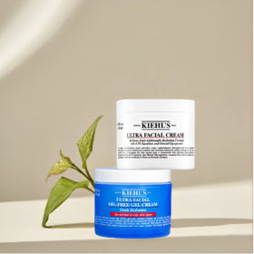 ?? 【预售七天】KIEHL'S王炸补水CP！高保湿面霜+清爽凝霜，冬夏无忧，深层锁水✨囤货必入！✅【口碑推荐】KIEHL'S科颜氏高保湿面霜125ml+科颜氏高保湿清爽凝霜125ml