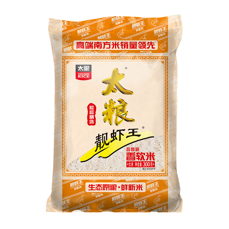 太粮  靓虾王香软米300g
