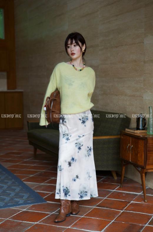 【门店同款】ENJOY秋季时光回廊温柔淡雅吊带裙 159194716 商品图7