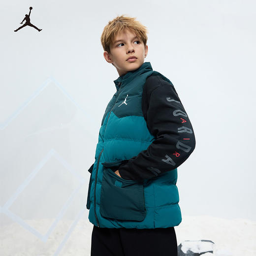 Jordan 冬 小童大童 马甲 JDB-VEB662 商品图2
