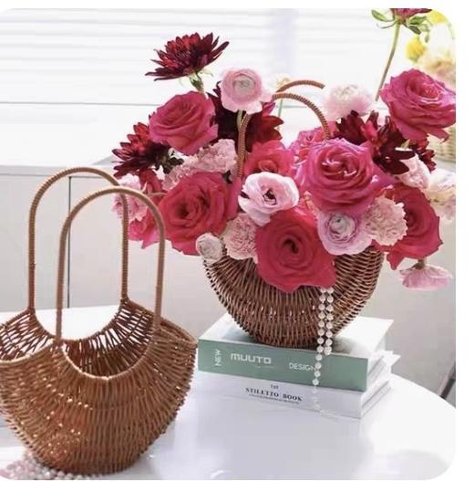 咖藤半月花篮 商品图1