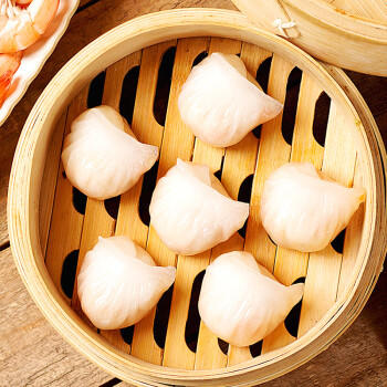 避风塘虾饺600g/24只水晶虾饺港式早茶点心速冻早餐食品半成品早饭饺子 商品图3