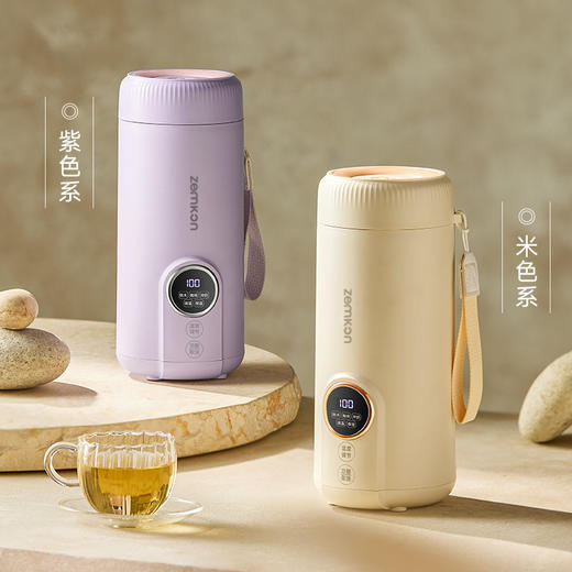 【德国Zemkon 便捷式热水杯】小巧精致，却隐藏着12小时长效保温的奇妙能力；她，多功能应用，316/304材质，真正做到了一键触控。无论上班族还是旅行爱好者，都为之倾倒！ 商品图2