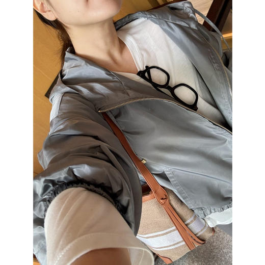 秋季特价🍂2409102   Max 抽绳带帽短外套 商品图7