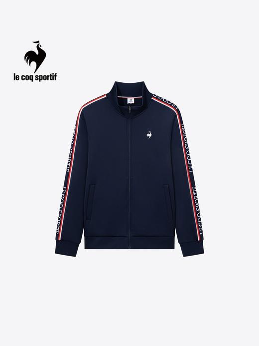 【大都会店】乐卡克 法国公鸡2024春秋季男子休闲立领弹力舒适运动拉链开衫外套 L241MCNB0131 商品图0