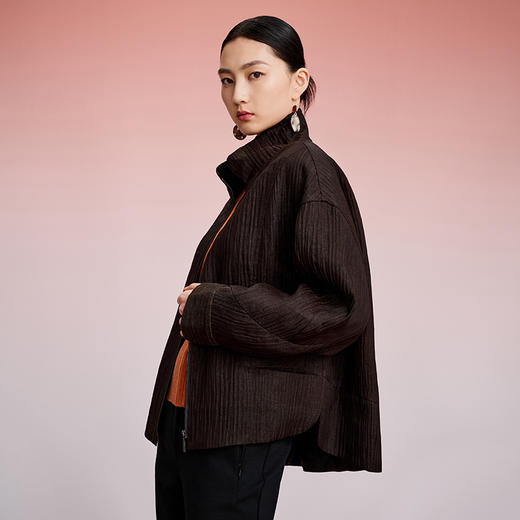 TANGY Collection天意精品2024秋冬新品中国风女士外套 L243017 商品图2