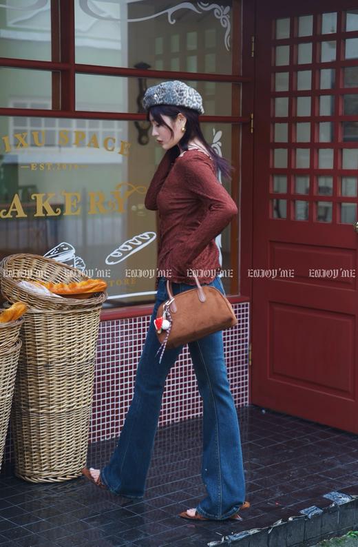 【门店同款】ENJOY秋季时光回廊蕾丝花边上衣 159196877 商品图8