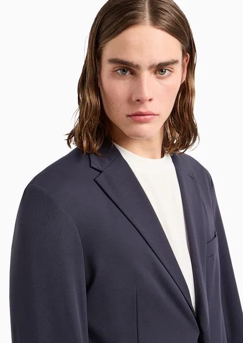 【2024新品特惠秒】Emporio Armani 男士 轻薄款垂顺单西外套 12114 商品图3