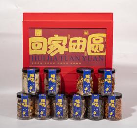 元昇泰 350g山野桂礼（笋干50g/罐、鸡油菌20g/罐、姬松茸40g/罐、茶树菇35g/罐、香菇50g/罐、茶树菇35g/罐、云耳55g/罐、竹荪10g/罐、虫草花35g/罐、鸡油菌20g/罐）