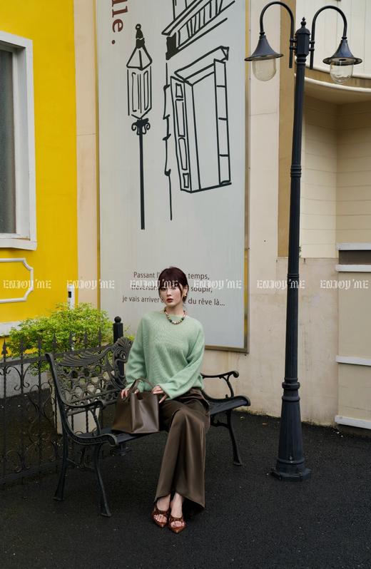 【门店同款】ENJOY秋季时光回廊法式抽绳半身裙 159194812 商品图3