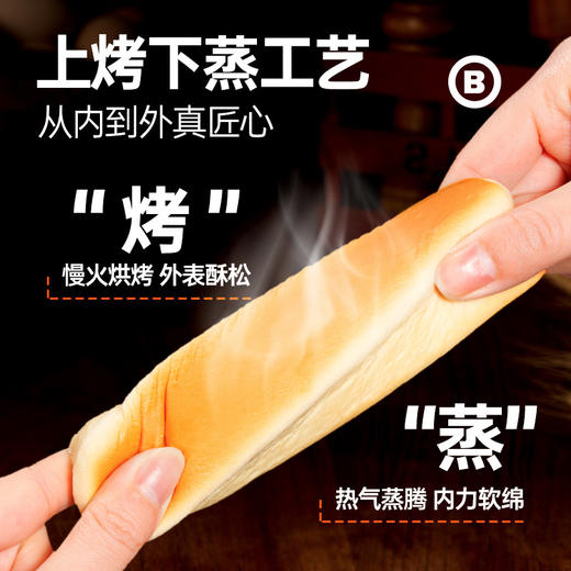 【满口奶香，松软有料！水牛乳蛋白棒面包】碧翠园水牛乳蛋白棒手撕面包 整箱早餐无糖精代餐 懒人零食饱腹食品-QQ 商品图1