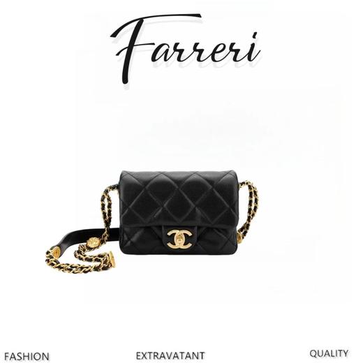 香奶奶  22A 高级手工坊金币口盖包 商品图0