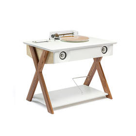 【LBC乐伯盒】 LXX TT法国蓝牙HIFI黑胶唱机La Boite concept音响-LXX TT_WALNUT胡桃木