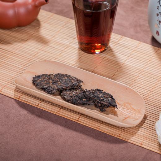 【8折套装】《天涯共此时》茶礼套装 老生茶+老熟茶 180克*2罐 商品图2