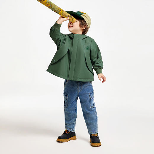 男童工装泡芙牛仔单裤安奈儿童装实体店同款XB436714 商品图5