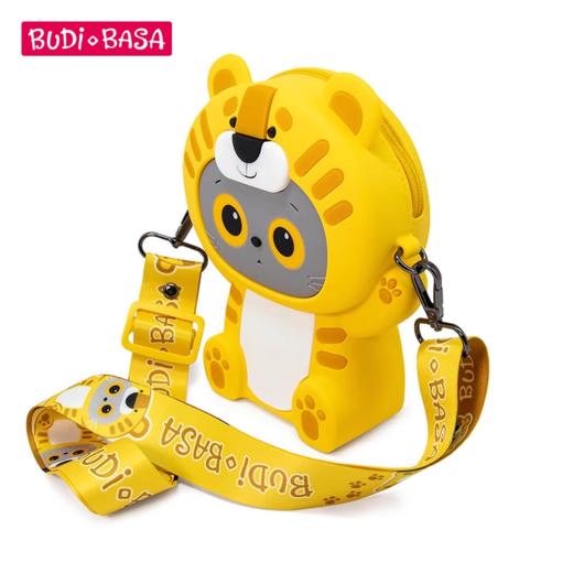 Budibasa 宝喜可猫-动物硅胶休闲包老虎狐狸 商品图0