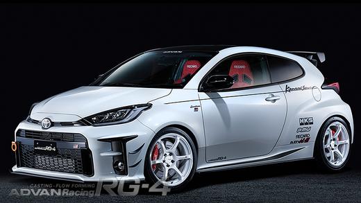 ADVAN RG-4 铸造轮圈 N 17/18 4*98/100 5*100/112/114.3/120 日本进口 ADVAN 中国总代理 No.250430 商品图6