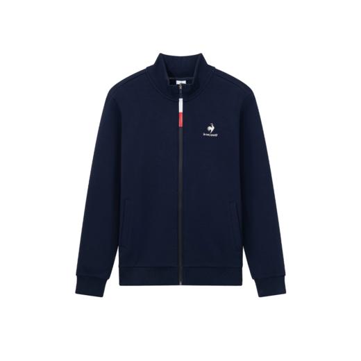 【大都会店】乐卡克 法国公鸡2024春秋季男子立领拉链舒适休闲开衫外套 L241MCNB0130 商品图1