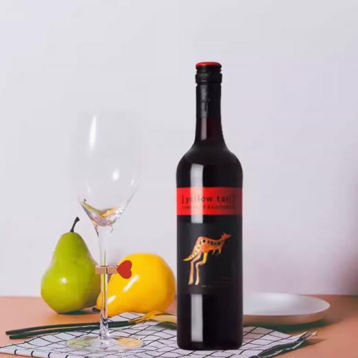 750ml黄尾袋鼠加本力苏维翁红葡萄酒 送礼盒 商品图2