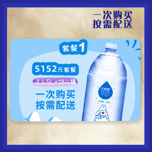 北极泉孕婴水5152元水卡套餐 商品图0