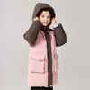 笛莎女童羽绒服2024冬季新款宝宝工装撞色羽绒服 商品缩略图1