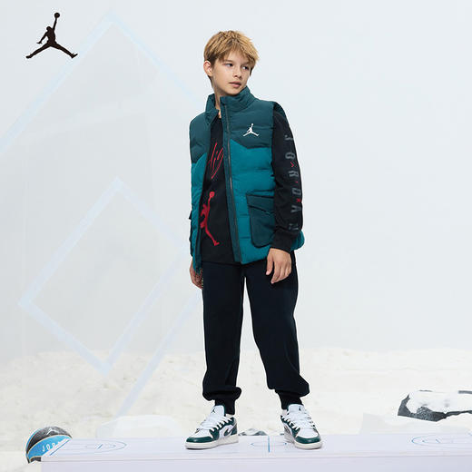Jordan 冬 小童大童 马甲 JDB-VEB662 商品图4