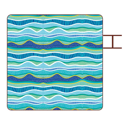 户外野餐垫超声波露营防潮垫便携式可折叠机洗野餐布加厚沙滩垫 商品图4